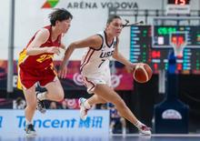 U19女篮世界杯：中国队不敌美国队遭四连败