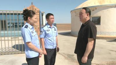 白海林深入阿左旗邊境“走邊關(guān)” 看望慰問(wèn)基層一線官兵民警