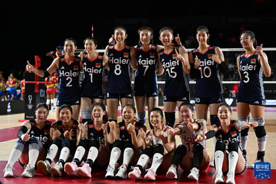 女排世錦賽：中國隊勝哥倫比亞隊