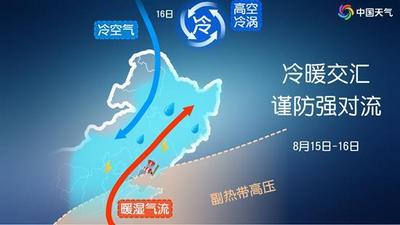 未來七天華北東北強對流天氣頻繁 明后天局地或現(xiàn)暴雨
