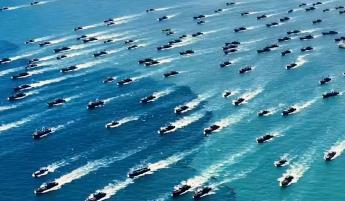 山東開(kāi)海大片！千帆競(jìng)發(fā)怎一個(gè)壯觀了得