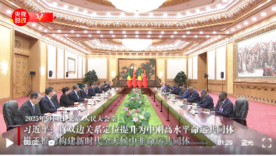 獨家視頻丨習近平：將雙邊關系定位提升為中剛高水平命運共同體