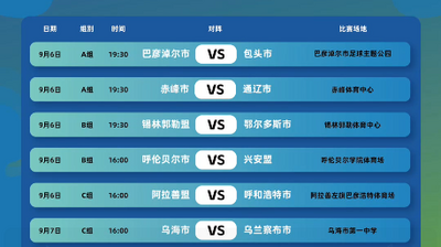 蒙超聯(lián)賽第三輪賽程出爐