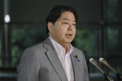 日本内阁官房长官林芳正宣布参选自民党总裁