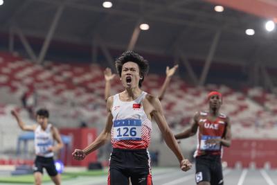 巴林亞青會：中國隊(duì)單日攬六金 田徑賽場捷報(bào)頻傳