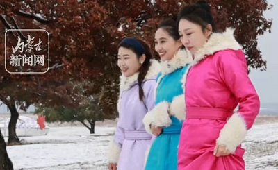 科右中旗五角楓雪景 美到讓人挪不開眼