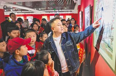 奥林匹克美术巡展登陆呼和浩特