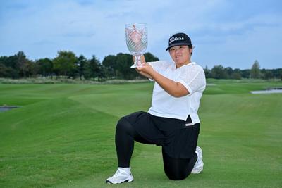 龐潤(rùn)芝奪得中國(guó)女子高爾夫球公開(kāi)賽冠軍