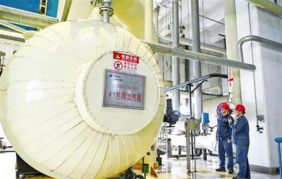 提前開栓供熱 守護民生溫度