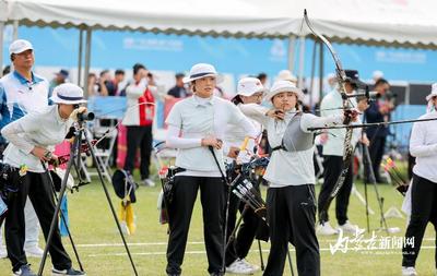 内蒙古射箭女团无缘8强