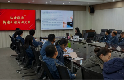 【推進(jìn)四項工程】法企同心筑和諧 精準(zhǔn)服務(wù)促發(fā)展——烏拉特前旗法院“勞動法進(jìn)企一堂課”活動走進(jìn)烏拉特發(fā)電廠