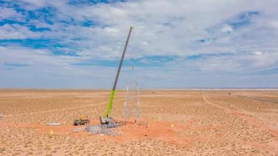 風動沙靜電來！阿拉善又一防沙治沙風電項目順利并網投運