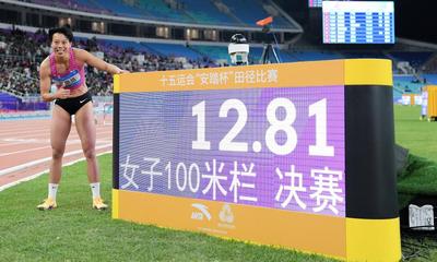 全運會｜女子百米跨欄冠軍劉景揚：我不是“黑馬”