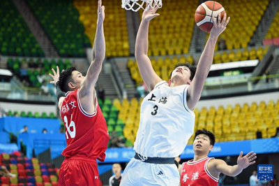 全运会丨篮球——男子22岁以下组小组赛：上海胜香港