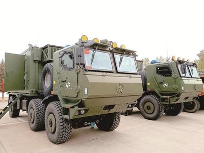 北奔重卡護(hù)航飛船發(fā)射