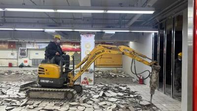 滿洲里友誼購物中心超市裝修改造項目啟動 著力打造購物新體驗