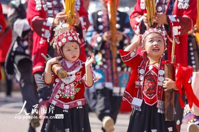 贵州黄平：欢度芦笙会
