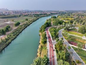 河北滄州：大運河堤頂路鋪就美好生活新圖景