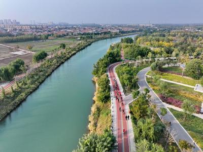 河北滄州：大運河堤頂路鋪就美好生活新圖景