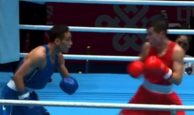 十五运男子拳击51公斤级 内蒙古拳手马新明闯进决赛