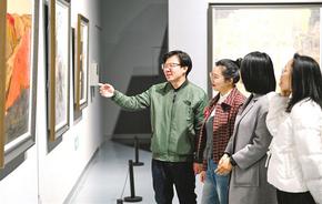 用油畫講述內(nèi)蒙古故事