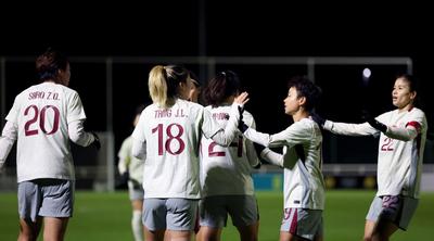 中國女足熱身賽勝伯恩利女足