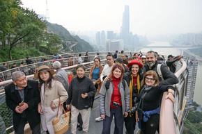 重慶鵝嶺棧橋成為旅游新地標(biāo)