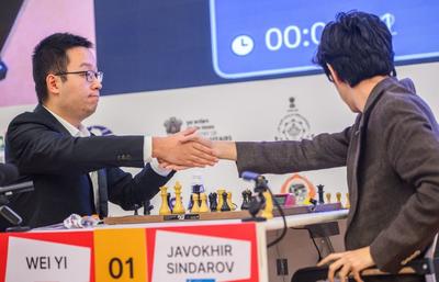 韋奕獲得國際棋聯世界杯賽亞軍