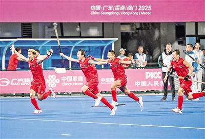 内蒙古男子曲棍球队32年后全运会再度夺冠