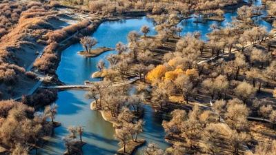 媒體聚焦阿拉善丨碧波重現(xiàn)居延海