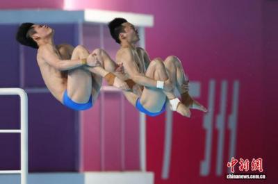 謝思埸、陳艾森領(lǐng)銜 廣東隊奪十五運會跳水男團金牌