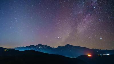 絕美！雙子座流星雨點(diǎn)亮麗江夜空