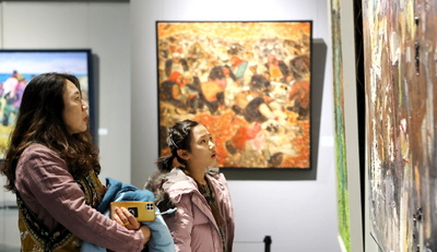 第四屆中國(guó)青年油畫展走進(jìn)內(nèi)蒙古美術(shù)館