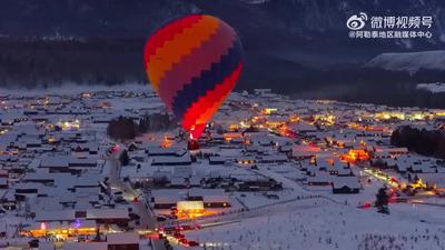 童話世界！冬日阿勒泰氛圍感滿滿
