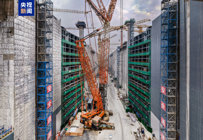 千噸級(jí)“巨無霸”就位！平陸運(yùn)河船閘人字門吊裝全部完成