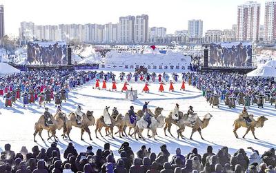 相約呼倫貝爾 共享冰雪盛宴  第二十一屆內(nèi)蒙古自治區(qū)冰雪那達(dá)慕啟幕