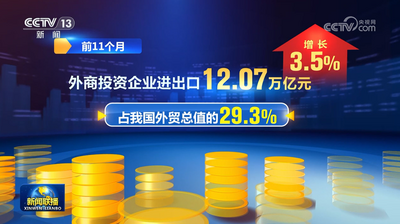 我國貨物貿(mào)易進(jìn)出口連續(xù)10個(gè)月保持增長