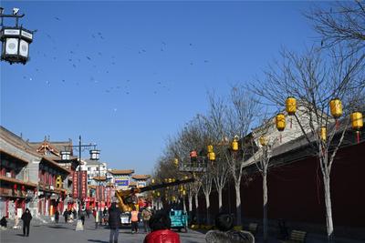 記者探班：呼和浩特塞上老街跨年夜籌備忙