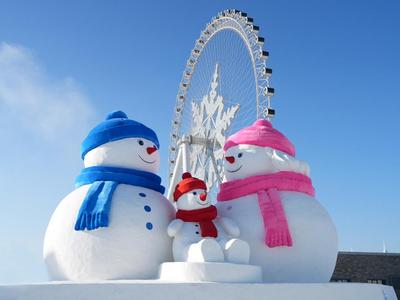 最大規(guī)模的哈爾濱冰雪大世界開園