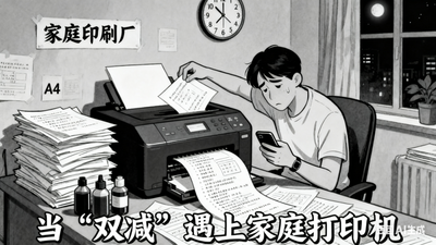 家庭打印機(jī)扛不動“甩鍋式減負(fù)”
