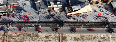 “大河?千人共舞” 包頭黃河觀凌季盛大啟幕