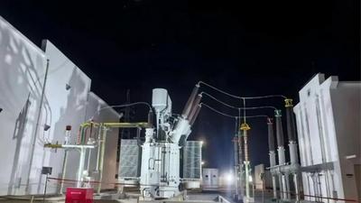 阿拉善盟首個再生能源替代項目成功并網(wǎng)