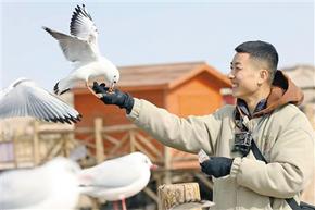 景美如詩(shī)居延海  