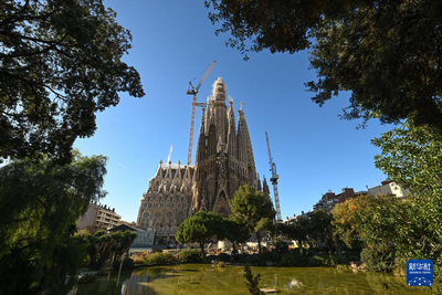 西班牙巴塞羅那圣家堂掠影