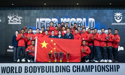 11金+團體雙冠 健美世錦賽中國隊創歷史最佳戰績