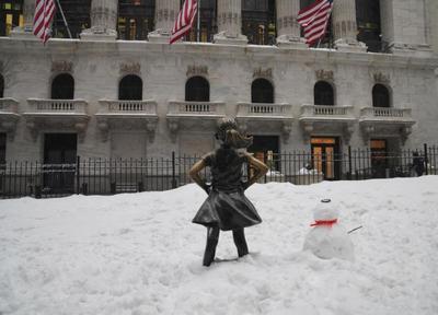 冬季風暴襲擊紐約