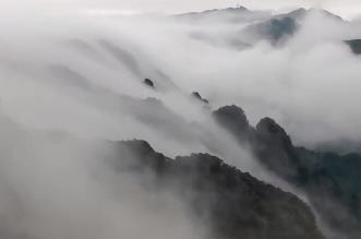 秀我中國丨壯闊云瀑如天河傾瀉 宛若仙境