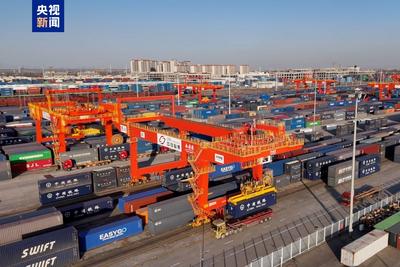 2025年中歐班列（西安）開行超6000列