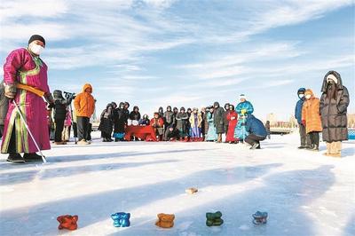 指尖捻弹传千年——扎鲁特旗冰上阿日嘎联赛唤醒草原非遗记忆