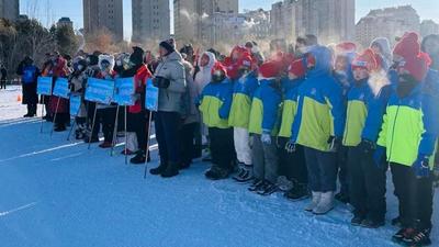 全國越野滑雪健兒集結(jié)呼倫貝爾